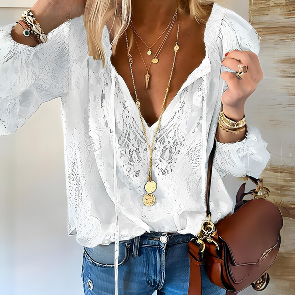 AVA | Gehaakte Boho Blouse voor Dames